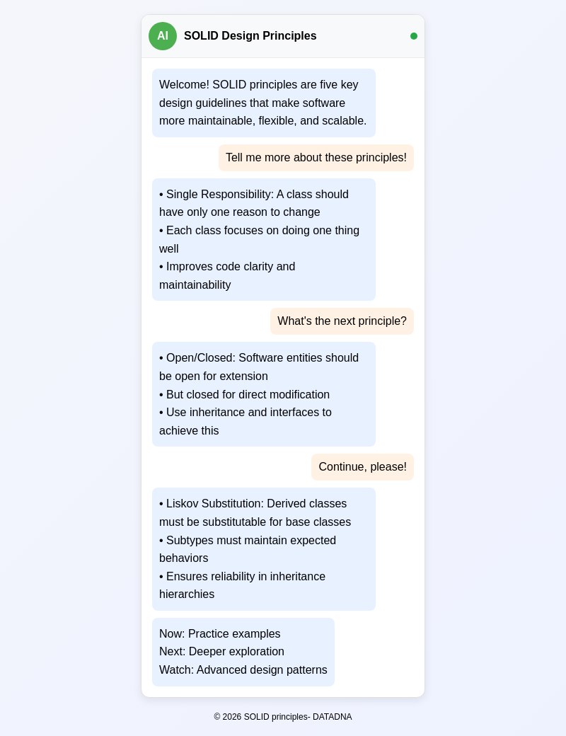 SOLID Principles Overview